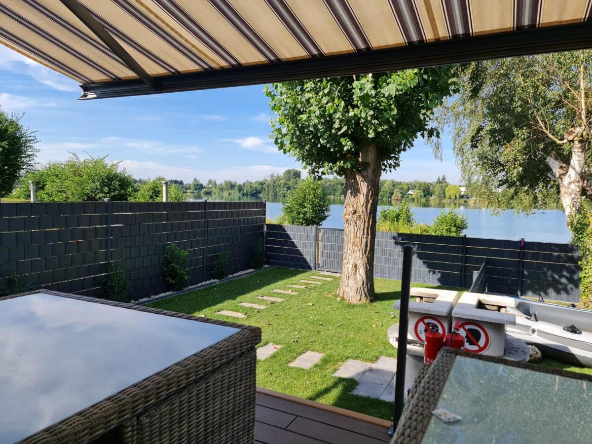 Ferienhaus Am See-2 Hungen Bagian luar foto